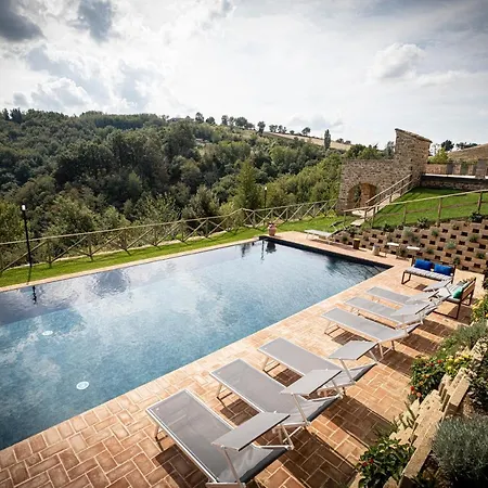 Casale Ermelinda - Piscina Privata E Jacuzzi * Castelraimondo